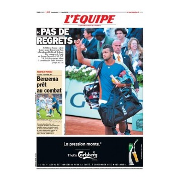 Journal l&#39Equipe 67° année N°21 146 Mardi 5 juin 2012