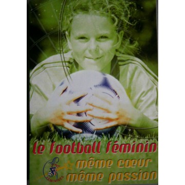 Lot de 50 cartes postales Le Football Féminins même coeur...