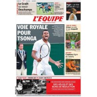 Journal l&#39Equipe 67° année N°21 175 Mercredi 4 juillet 2012