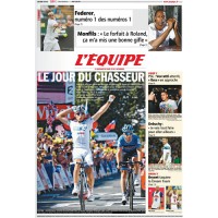 Journal l&#39Equipe 67° année N°21 188 Mardi 17 juillet 2012