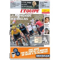 Journal l&#39Equipe 67° année N°21 191 Vendredi 20 juillet 2012