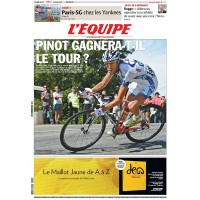 Journal l&#39Equipe 67° année N°21 195 Mardi 24 juillet 2012