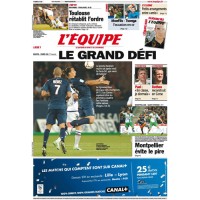 journal l&#39Equipe 67° année N°21 253 samedi 22 Septembre 2012