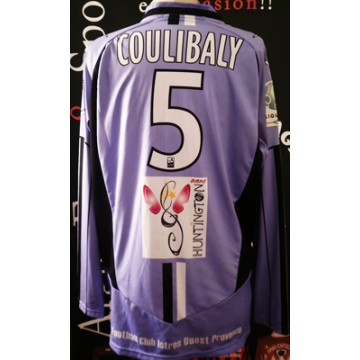 Maillot FC ISTRES porté COULIBALY N°5 LFP taille XL DUARIG