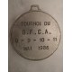 Médaille ancienne FOOTBALL  TOURNOI GFCA AJACCIO 86 CORSE