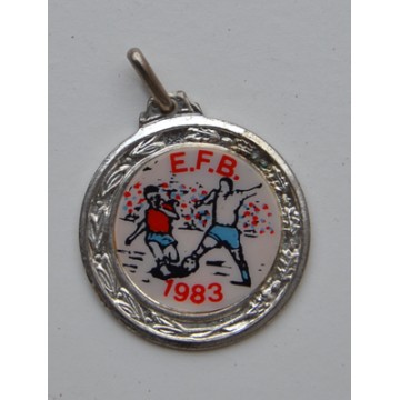 Médaille ancienne TOURNOI E.F.B 1983 Football CORSE