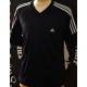 Maillot ADIDAS taille M  noir col V