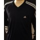 Maillot ADIDAS taille M  noir col V