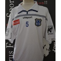 Maillot SCB BASTIA ancien entrainement porté N°5 taille XL