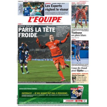 Journal l&#39Equipe 67° année N°21 374 Lundi 21 janvier 2013