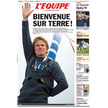 Journal l&#39Equipe 67° année N°21 381 Lundi 28 janvier 2013