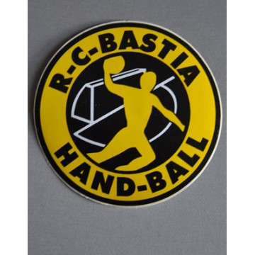 Ancien autocollant R.C.Bastia HAND-BALL