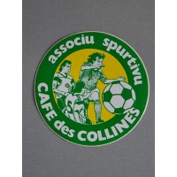 Ancien Autocollant Associu Spurtivu CAFE DES COLLINES Football