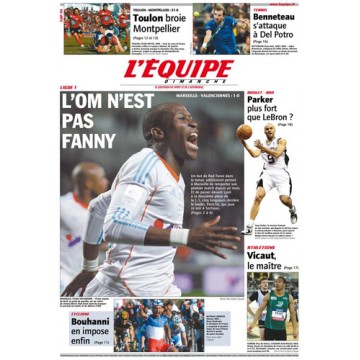 Journal l&#39Equipe 67° année N°21 401 Dimanche 17 fevrier 2013