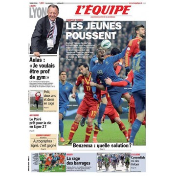 Journal l&#39Equipe 68° année N°21 440 Jeudi 28 Mars 2013