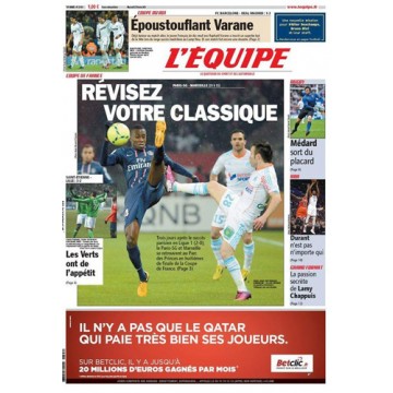 Journal l&#39Equipe 67° année N°21 411 Mercredi 27 février 2013