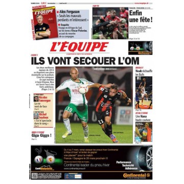 journal l&#39Equipe 68° année N°21 414 samedi 2 Mars 2013 + Mag