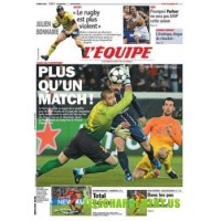 Journal l&#39Equipe 68° année N°21 446 Mercredi 3 avril 2013