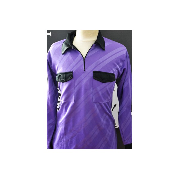 Maillot D'arbitre Officiel Homme - T-shirt Rayé Noir Et Blanc, Col Roulé, Pour Basketball, Football Et Sports