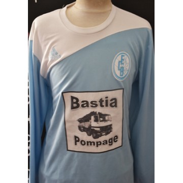 Maillot ECB Espoir Club bastiais porté n°3 ADIDAS taille L