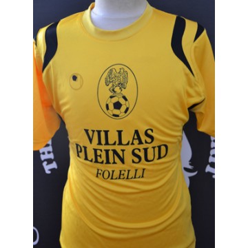Maillot AS CASINCA porté N°2 UHLSPORT football amateur CORSE