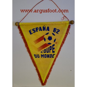 Fanion ancien ESPANA 82 COUPE DU MONDE vinage collection