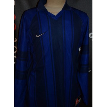 Maillot Occasion NIKE TEAM SPORT taille L rayé bleu/Marine