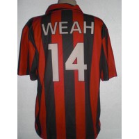 Maillot MILAN AC OPEL WEAH N°14 taille XL