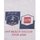 Tee shirt FFF BEACH SOCCER TOUR 2009 Porticcio Corse taille S