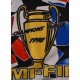 Echarpe ASM MONACO/JUVENTUS 1/2 Champion&#39s League 1998