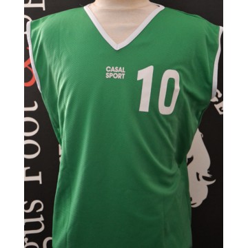 Maillot HAND BALL taille XL N°10 CASAL SPORT entrainement vert
