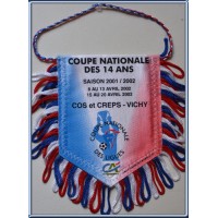 Fanion FFF COUPE NATIONALE DES 14ANS saison 2001/2002