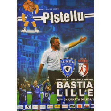 Bulletin PISTELLU N°12 2012-2013 BASTIA/LILLE