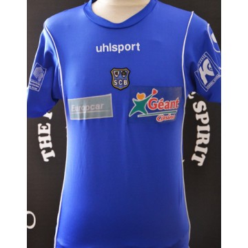 Maillot SC BASTIA Occasion taille S UHLSPORT SCB N°4 LFP DUME