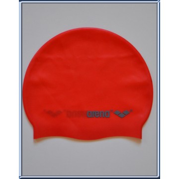 Bonnet de natation piscine ARENA taille adulte unique Rouge