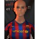 Maillot Enfant FCB BARCELONE Nike taille 18/24 mois (ME422)
