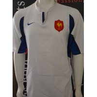 Maillot Rugby F.F.R Equipe de FRANCE Taille XL Nike blanc