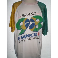 Maillot replique BRESIL taille XL France 98