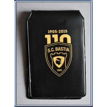 Porte Carte d'abonnement SC BASTIA 110ans 1905-2015