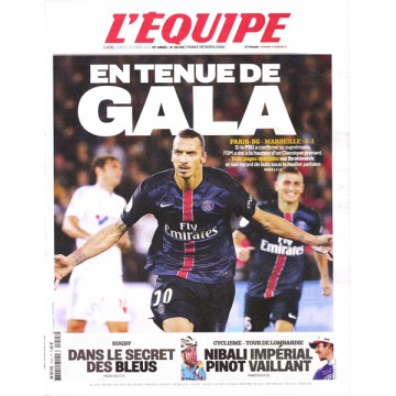 Journal l&#39Equipe 70° année N°22 258 Lundi 5 Octobre 2015