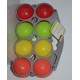Coffret 8 boules de petanques en plastique NEUF avec étiquette