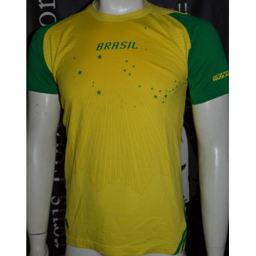 Tee-shirt  BRASIL adidas 2010 FIFA World Cup south Africa taille S