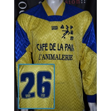 Maillot ASPEN bastia ancien porté N°26 football amateur CORSE