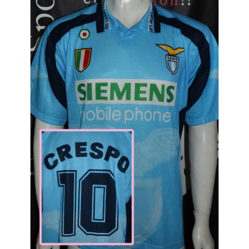 Maillot LAZIO ROMA N°10 CRESPO Réplique taille XL