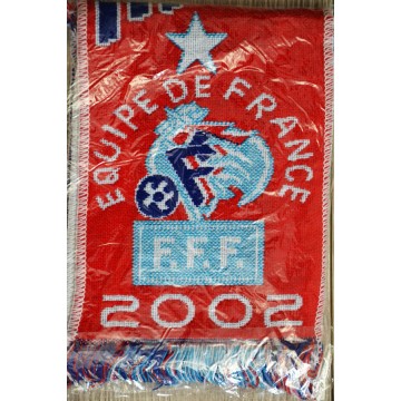 Echarpe Equipe de FRANCE F.F.F 2002 (NEUF)