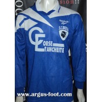 Maillot SCB BASTIA porté N°6 REEBOK taille M