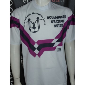 Maillot Football Club Mutualiste Corse porté N°15 taille M/L