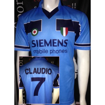 Maillot Replique Lazio de Rome Roma taille XL CLAUDIO N°7