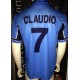 Maillot Replique Lazio de Rome Roma taille XL CLAUDIO N°7