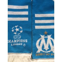 Écharpe Olympique De Marseille Officielle - Taille 140 Cm, Acrylique, Collection Supporter